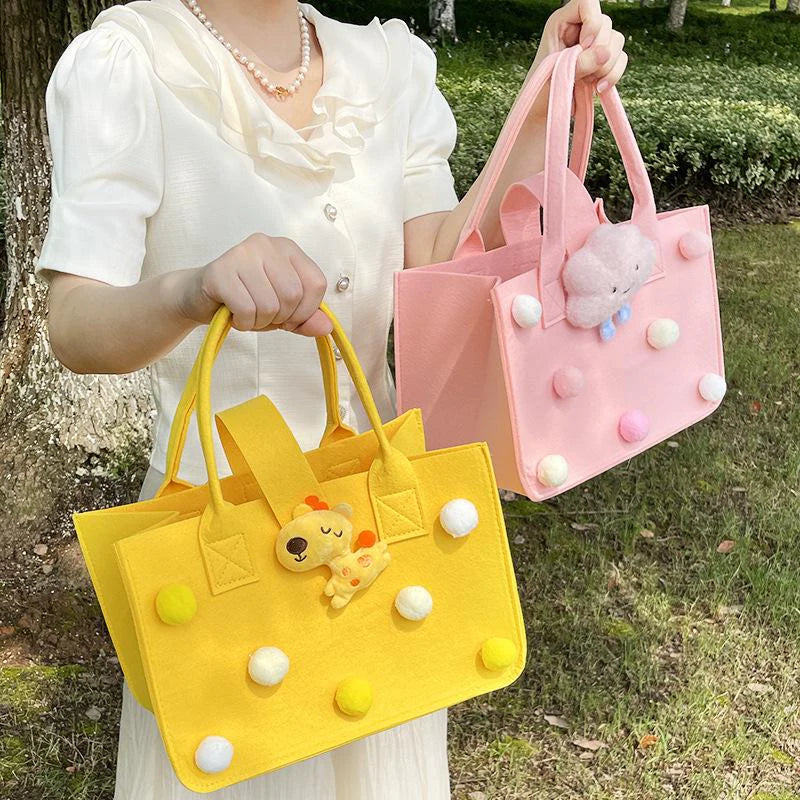 Adorable Kids Cartoon Handbag | Vibrant Colors | Perfect for Birthday Return Gifts