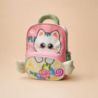 Cat Cartoon Kids School Backpack